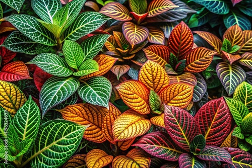 Wallpaper Mural Botanical Textures:  Nature's Intricate Patterns in Vivid Detail - Landscape Stock Photo Torontodigital.ca