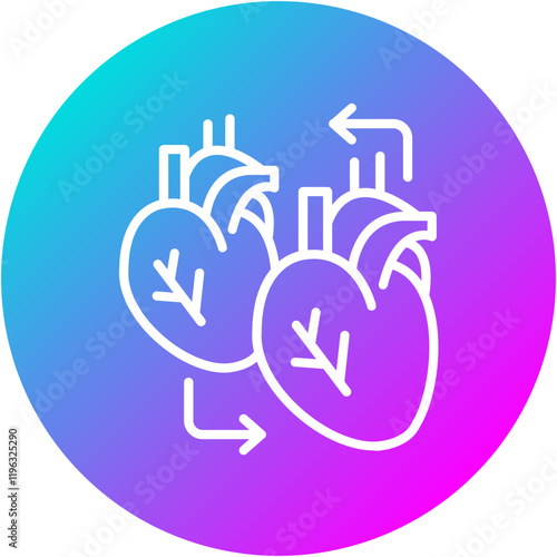 Heart Transplant Icon