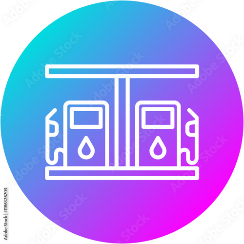 Petrol Station Icon