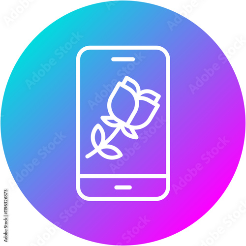Virtual Flowers Icon