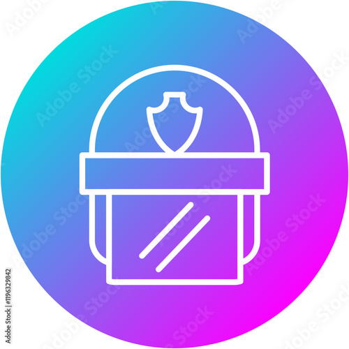 Riot Helmet Icon