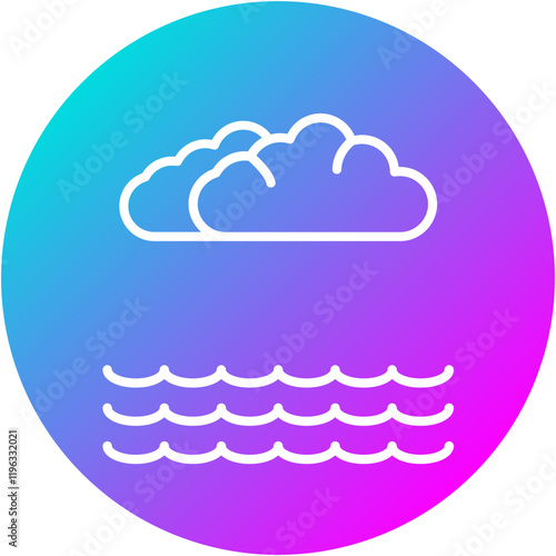 Monsoon Rainfall Icon