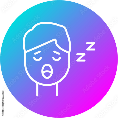 Sleepy Face Icon