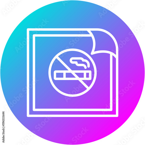 Nicotine Patch Icon