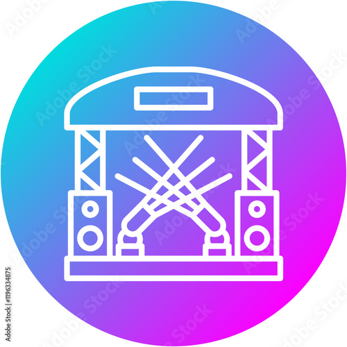 Strobe Lights Icon