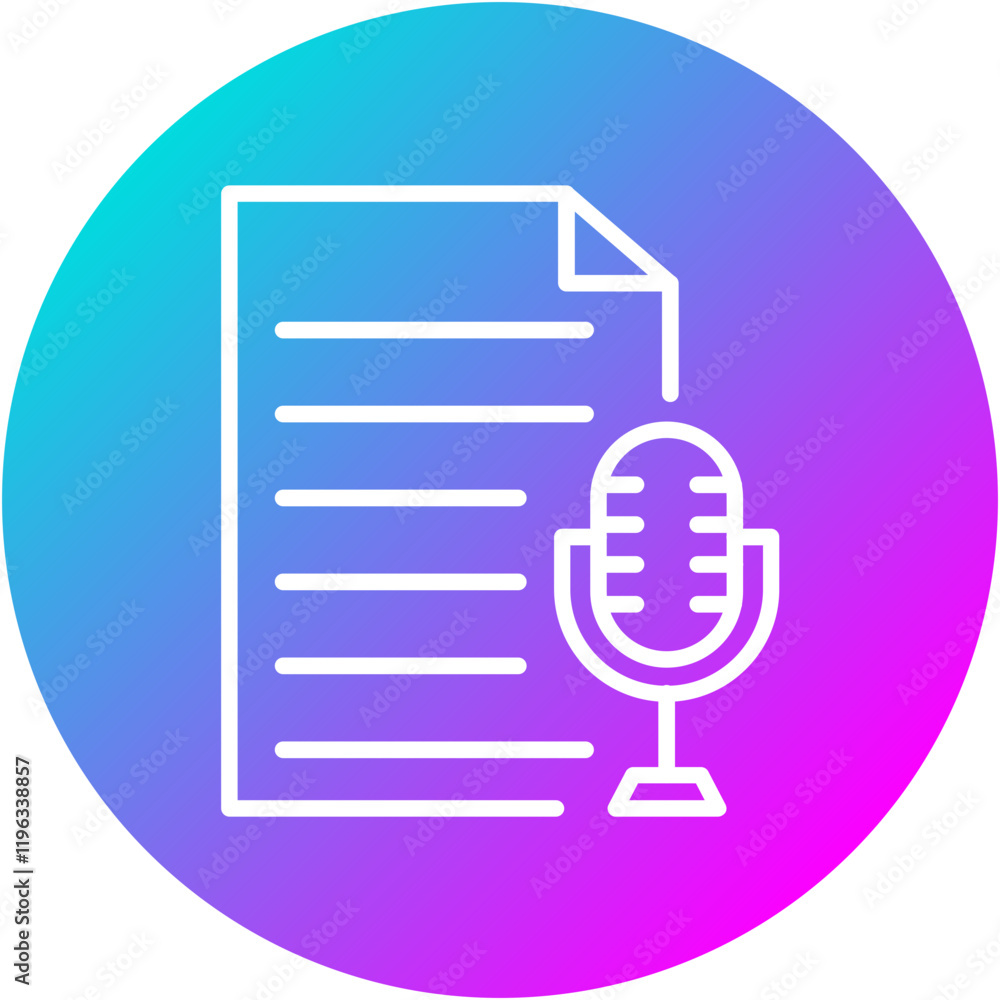 Voice Log Icon Voice Log Icon