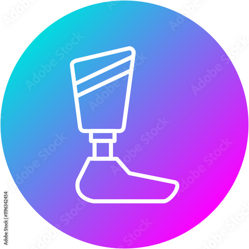 Prosthetic Limb Icon