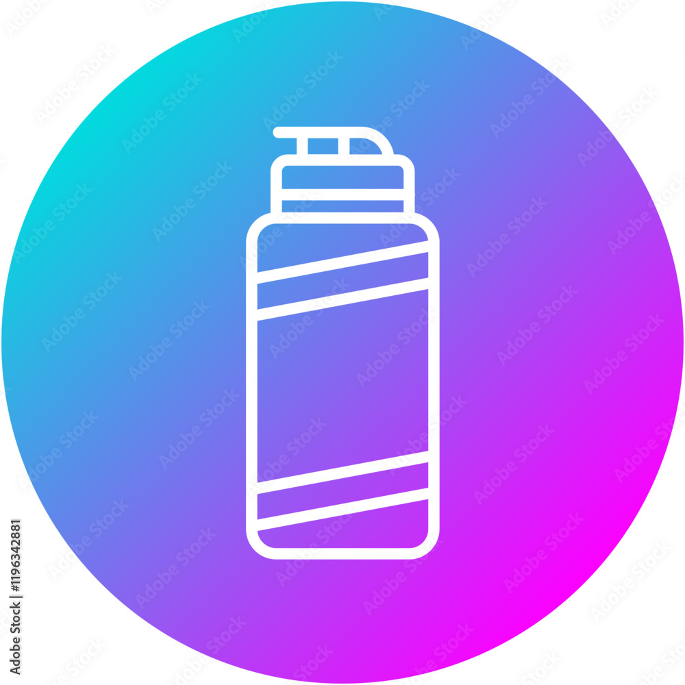 Hydration Bottle Icon