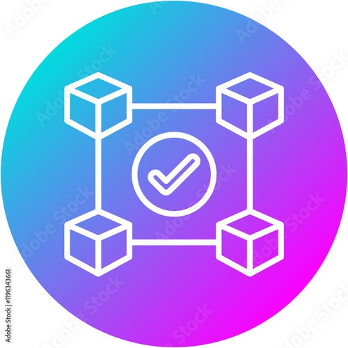 Blockchain Compliance Icon