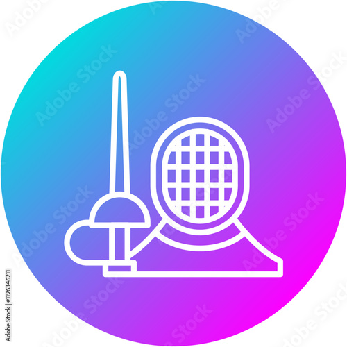 Fencing Competition Icon