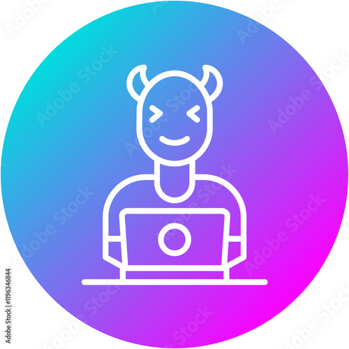 Internet Troll Icon