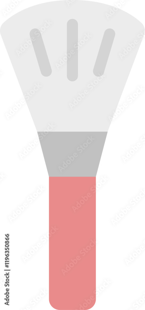 Obraz premium コスメブラシのアイコンのイラスト