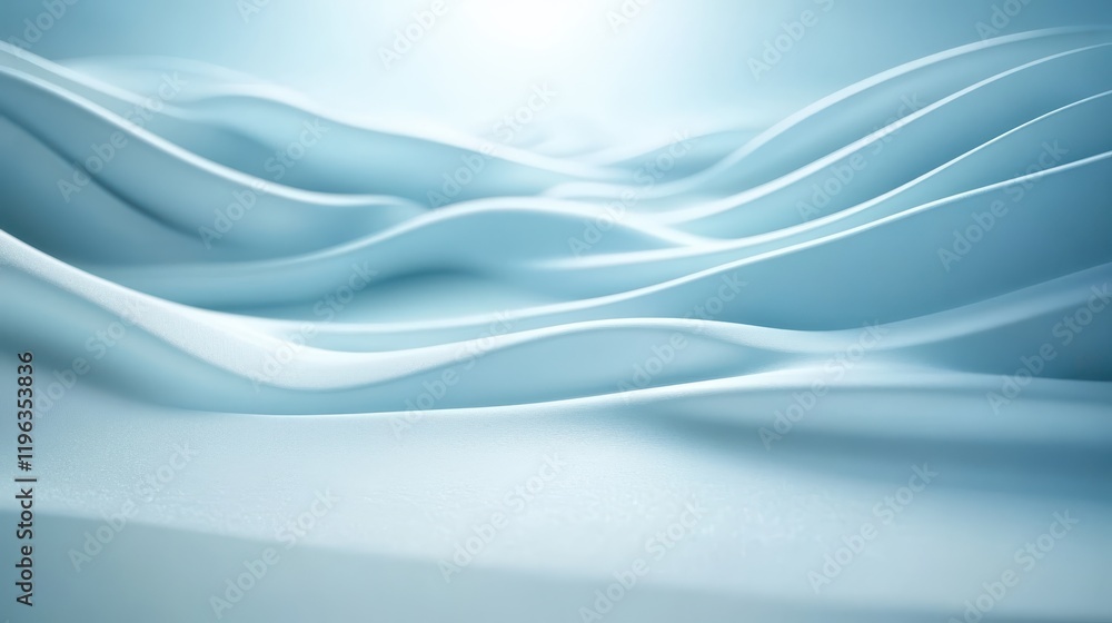 Fototapeta premium Abstract flowing lines and waves background for modern design digital art projects