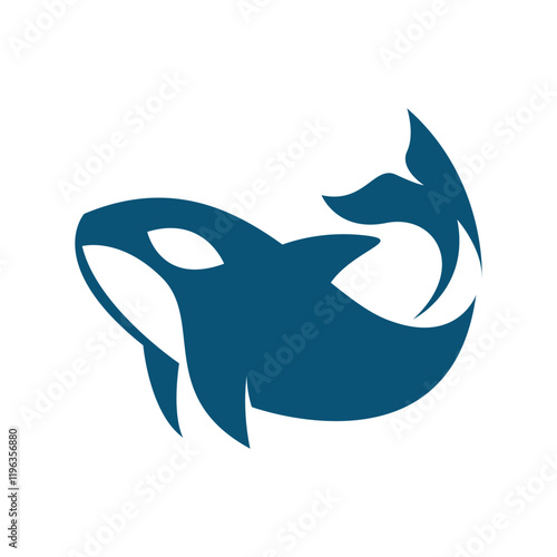 Orca logo icon design