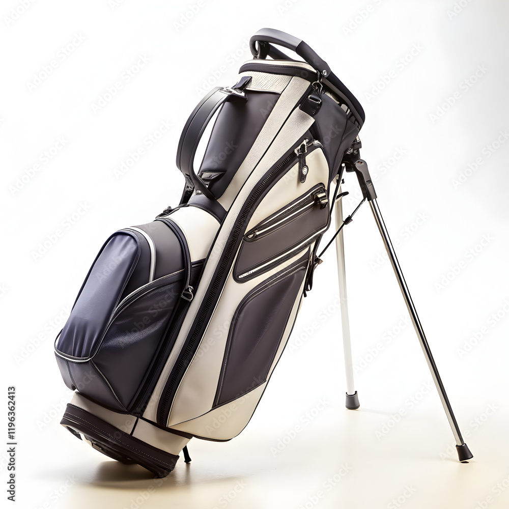 Golf Bag 3D Render on white background
Golf Bag 3D Render on white background