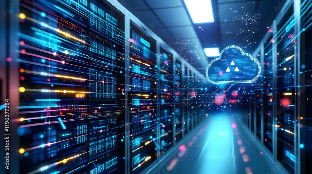 Employees working on laptops, managing cloud-based data services and analyzing information for ILM process improvements. Employees working on laptops, managing cloud-based data services and analyzing information for ILM process improvements.