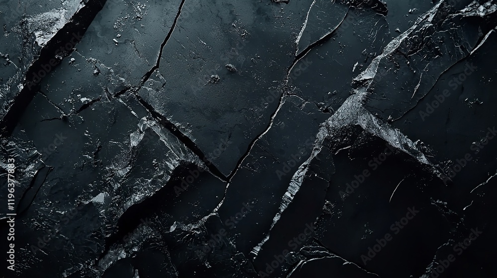 Fototapeta premium Dark Plasterboard Texture : Generative AI