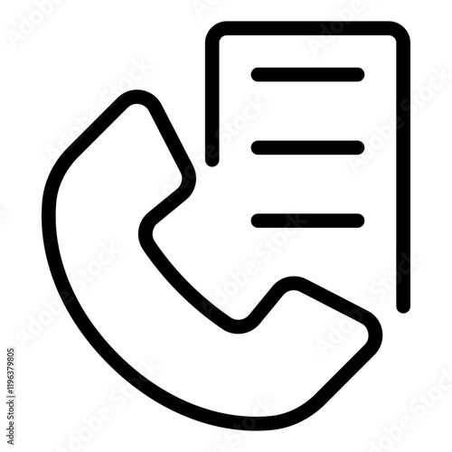 call log icon