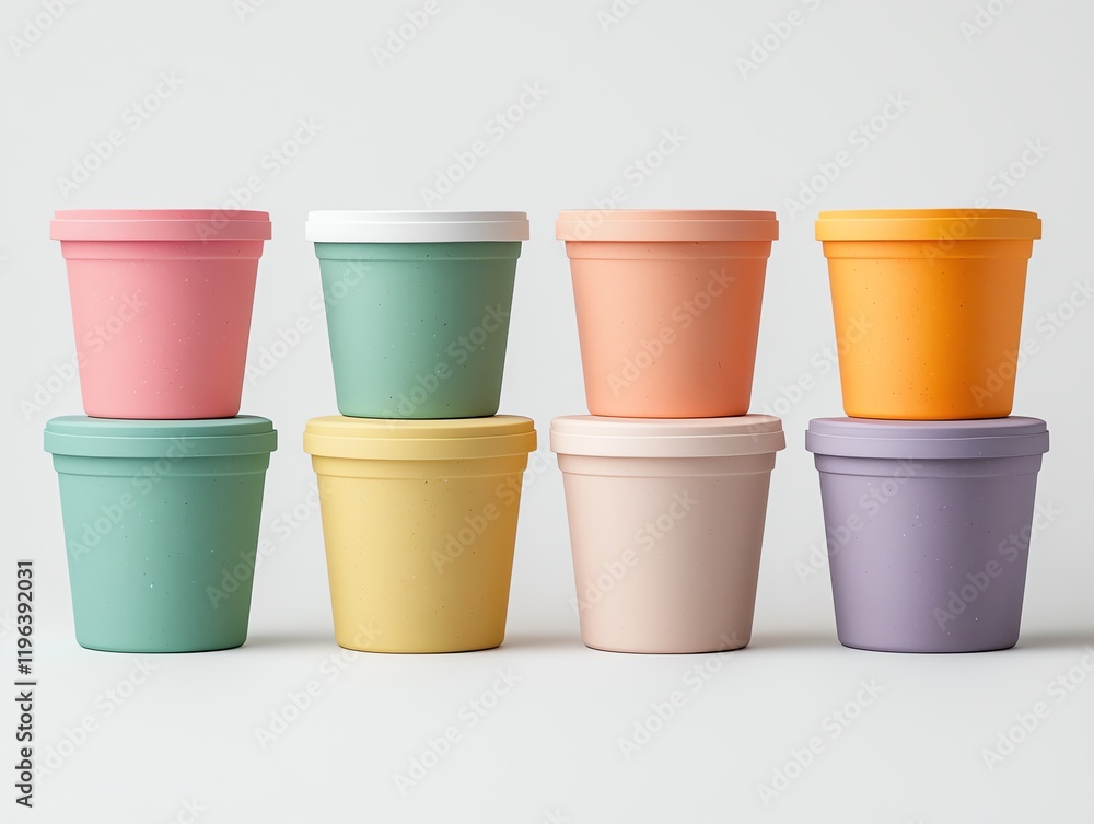 Soft-touch renewable food packaging, vibrant design, urban eco-living Soft-touch renewable food packaging, vibrant design, urban eco-living