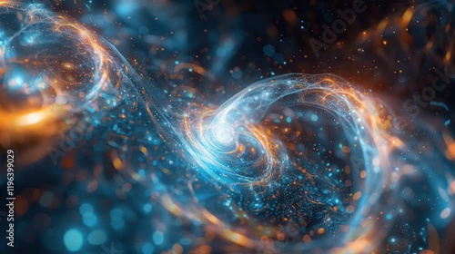The Quantum Universe: Particles in Harmony Creating Energy in Stunning Visuals
