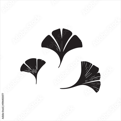 set of four leaf