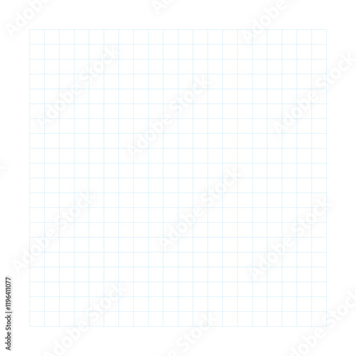 シンプルな方眼紙の背景　薄いブルー
Simple graph paper background, light blue