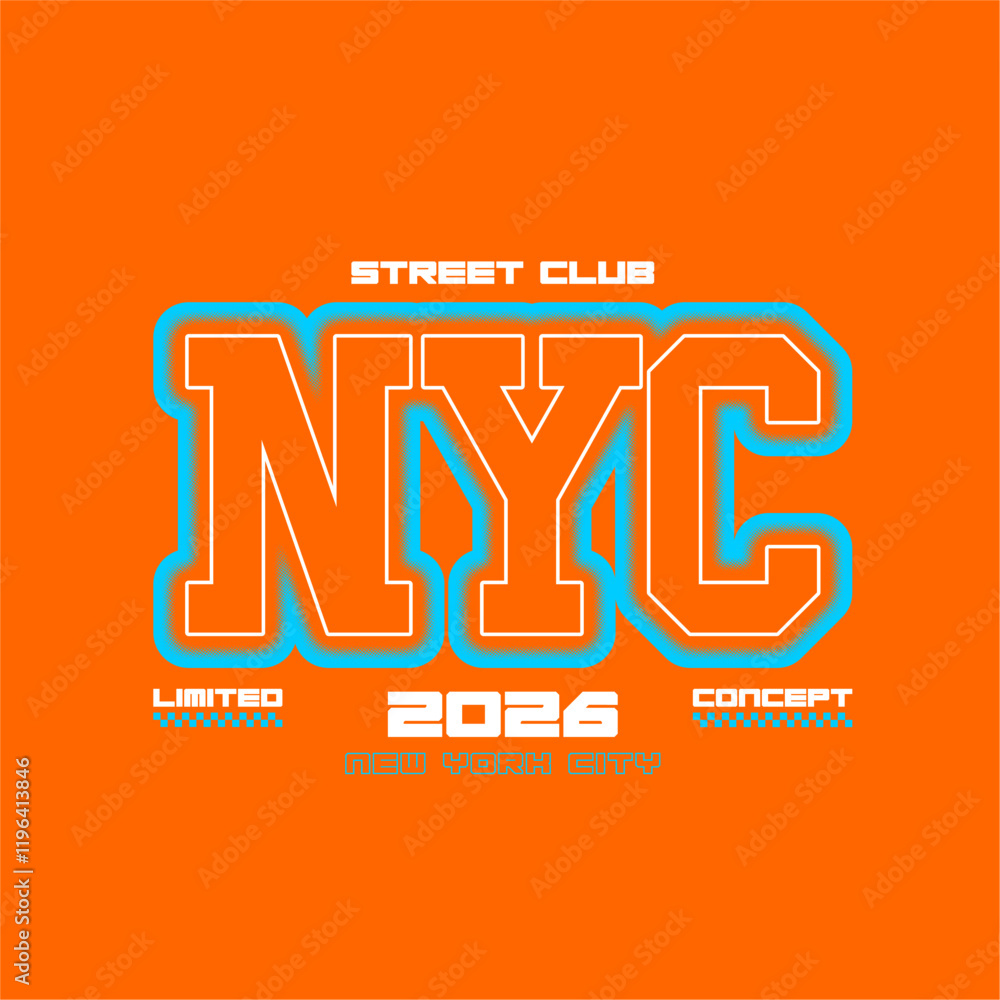Fototapeta premium new york city simple vintage ...