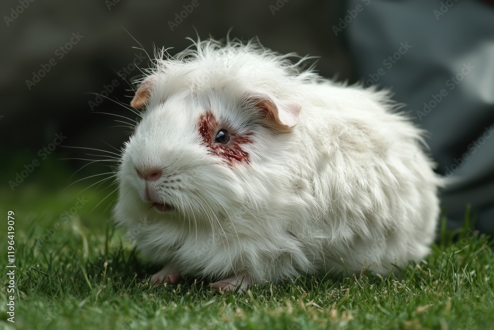 white guinea pig tortured face white guinea pig tortured face