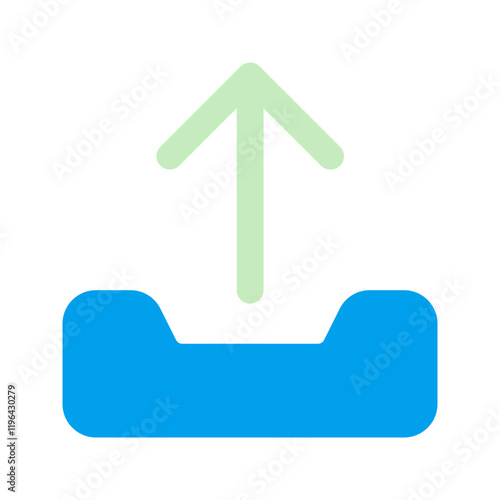 upload duo tone icon