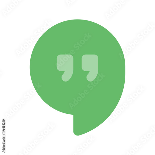 google hangouts flat icon