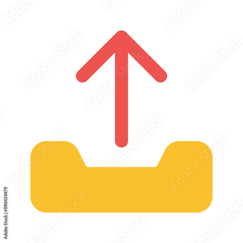 upload flat icon