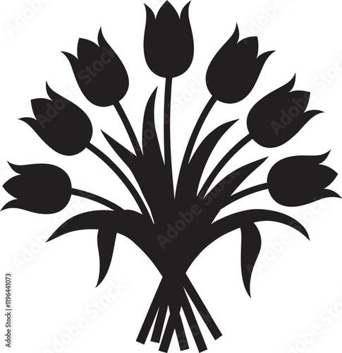 Tulip flower bouquet 2