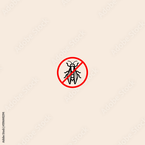 Free Download Anti wasp icon flat vector design. - GFXLoad