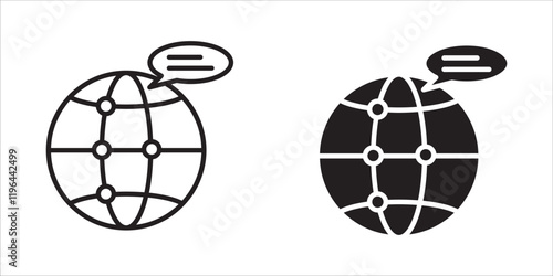 News icon set. design with white background stock illustration
