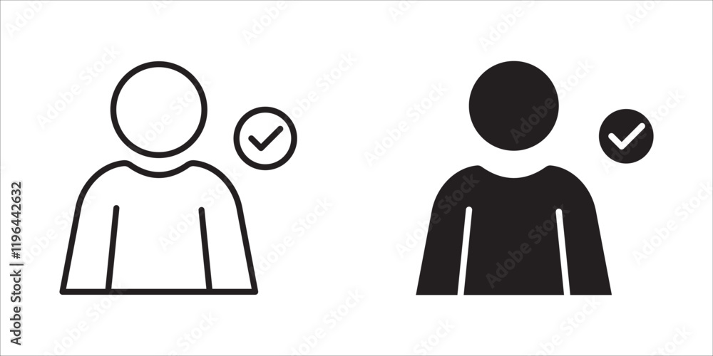 User checklist icon set. user cheklist vektor
User checklist icon set. user cheklist vektor