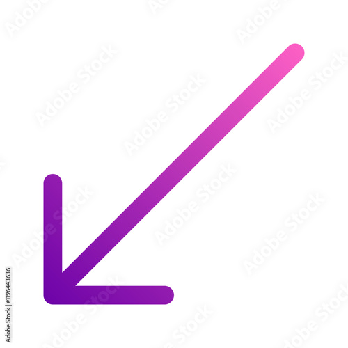 incoming call gradient icon