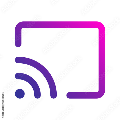 cast gradient icon