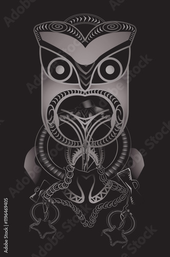 Traditional Motif of Papua New Guinea