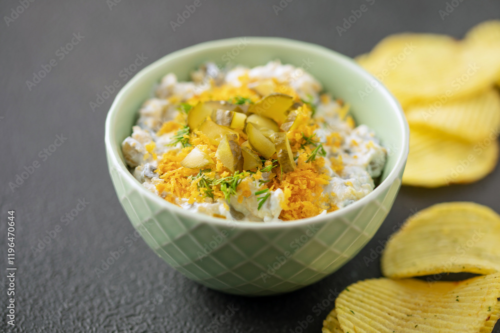 Fried Pickle Dip, Creamy Dip with pickles, dill, and toasted breadcrumbs Fried Pickle Dip, Creamy Dip with pickles, dill, and toasted breadcrumbs
