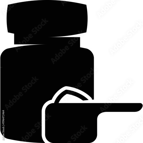 Simple vector icon food additives