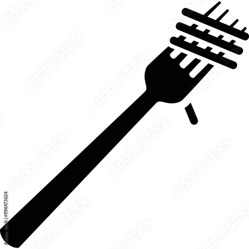 Simple vector icon pasta
