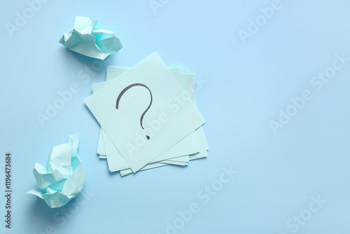 Sticky notes with question ...