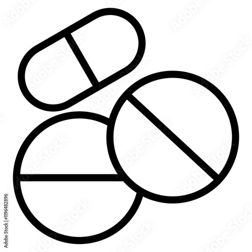 Placebo Pill Icon