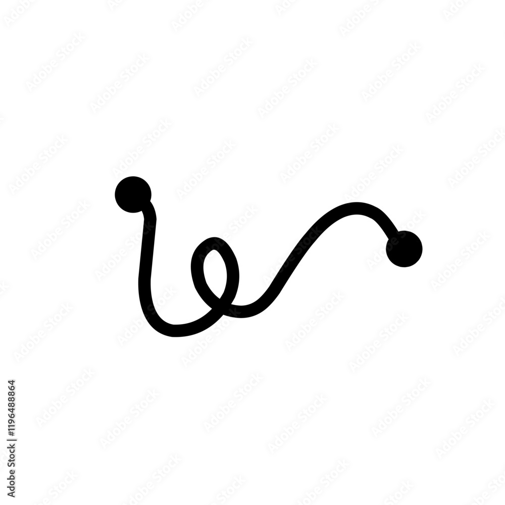 flexible cable icon flexible cable icon