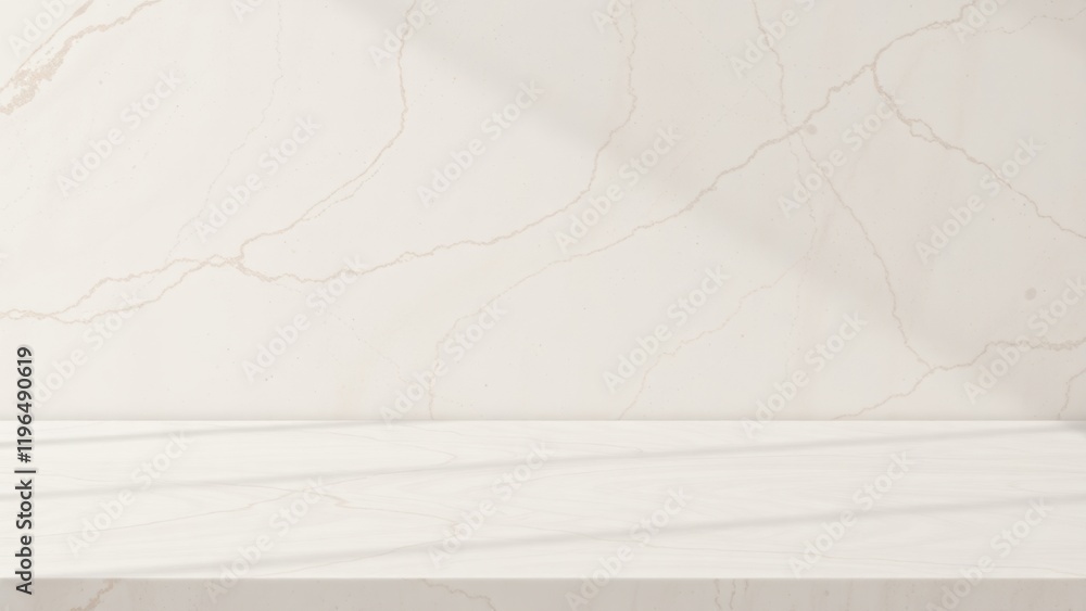 Obraz premium Empty white room