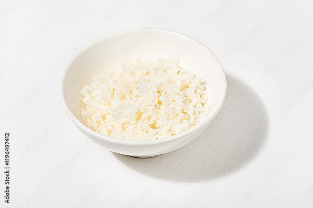 white rice in the bowl white rice in the bowl