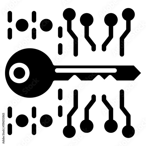 Cryptographic Key Icon