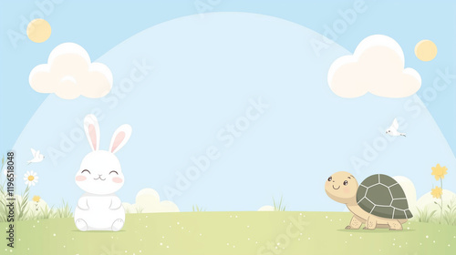 Bunny and Tortoise Meadow: ...