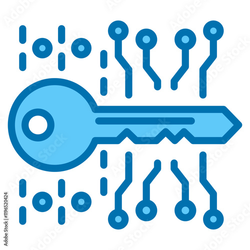 Cryptographic Key Icon