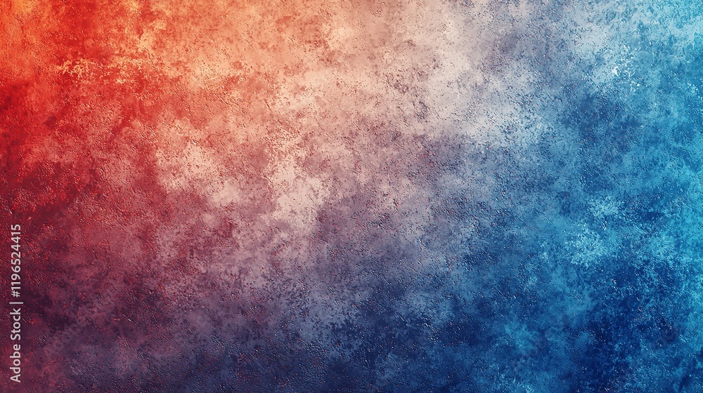 Grainy gradient background Red white and blue colors with soft faded watercolor border texture Grainy gradient background Red white and blue colors with soft faded watercolor border texture